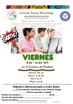 Google flyer in Spanish